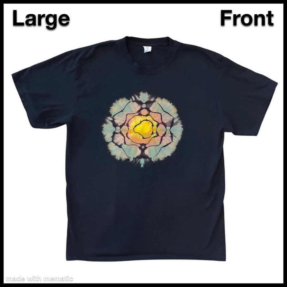 Tie Dye Tee Shirt (Reverse Dye)
